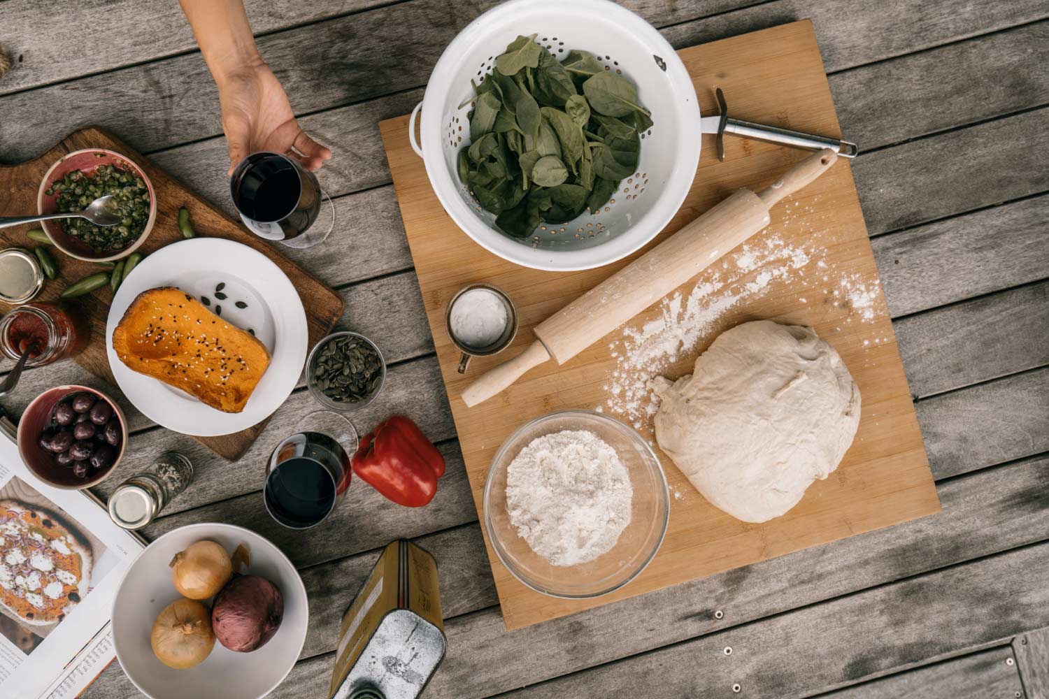 preparazione di pasta